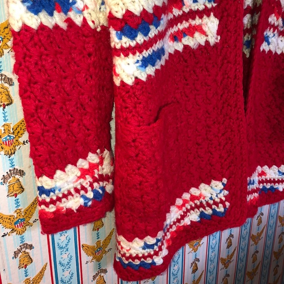 Vintage hand knit sweater - Picture 2 of 4